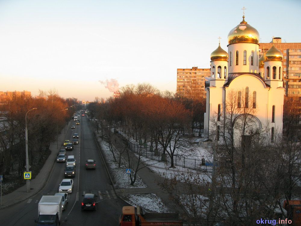 Церковь Москва район Вешняки